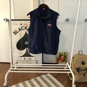 Vineyard Vines Men's Fleece Harbor Vest